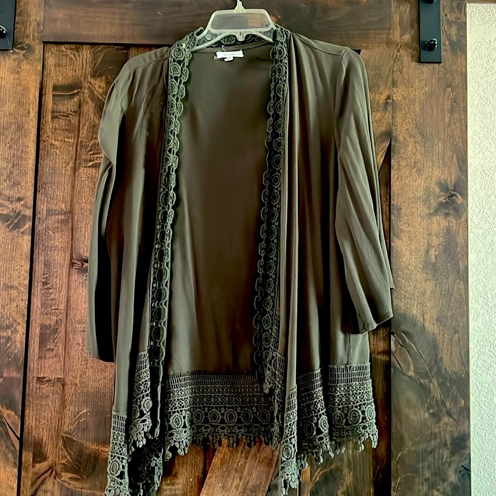 Green blazer